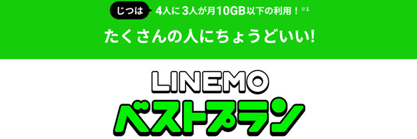 LINEMOベストプラン